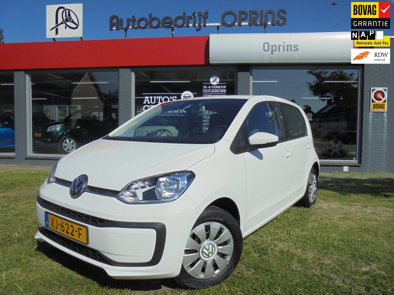 Volkswagen Up! - 1.0 BMT move up! 1.0 BMT move up! 5drs, NL -Auto, AIRCO Lage Km stand. - AutoWereld.nl