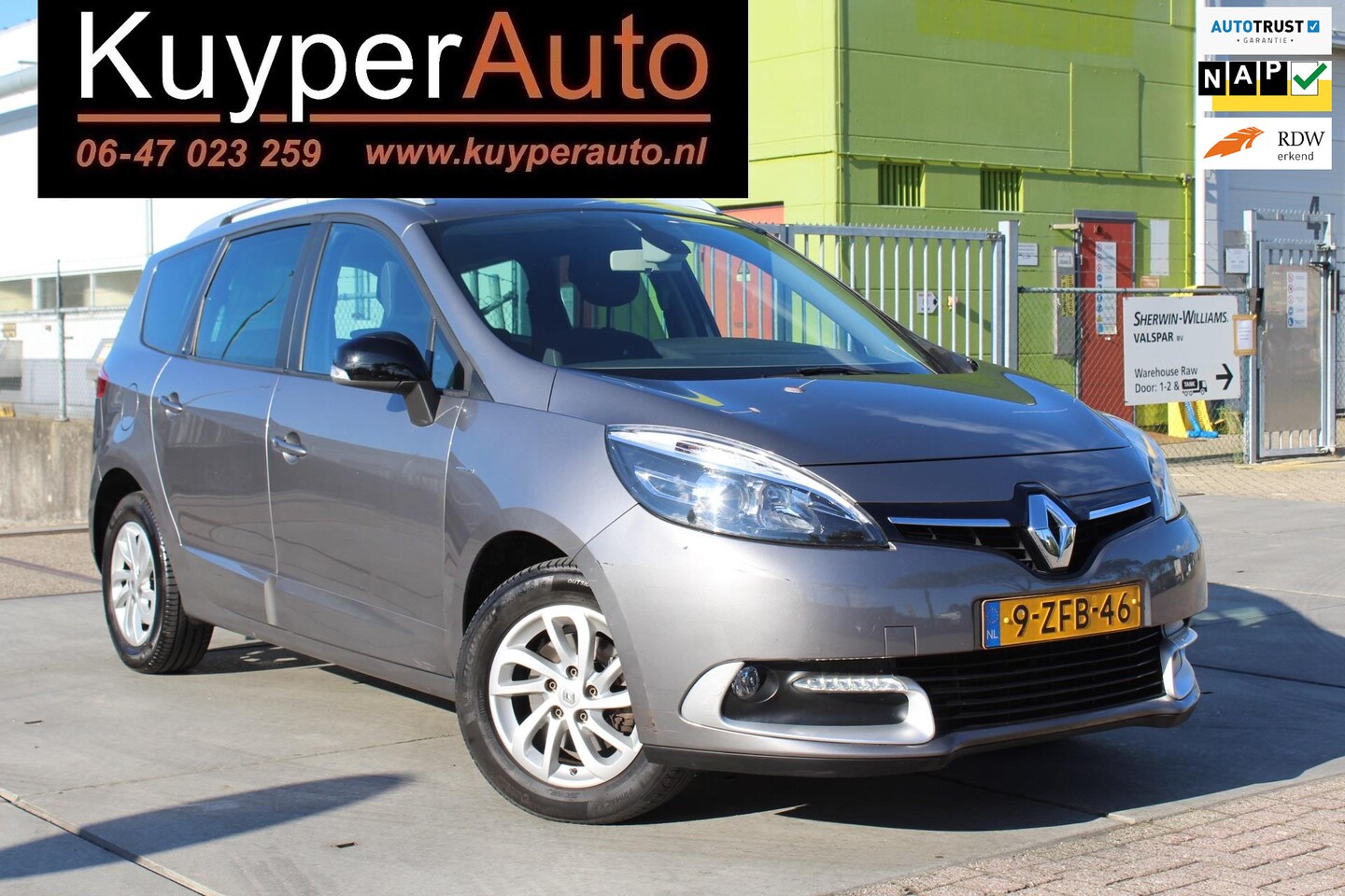 Renault Scénic - 1.2 TCe Limited NAP 1E EIG, NAVI CLIMA CRUISE PARKEERSENSOREN - AutoWereld.nl