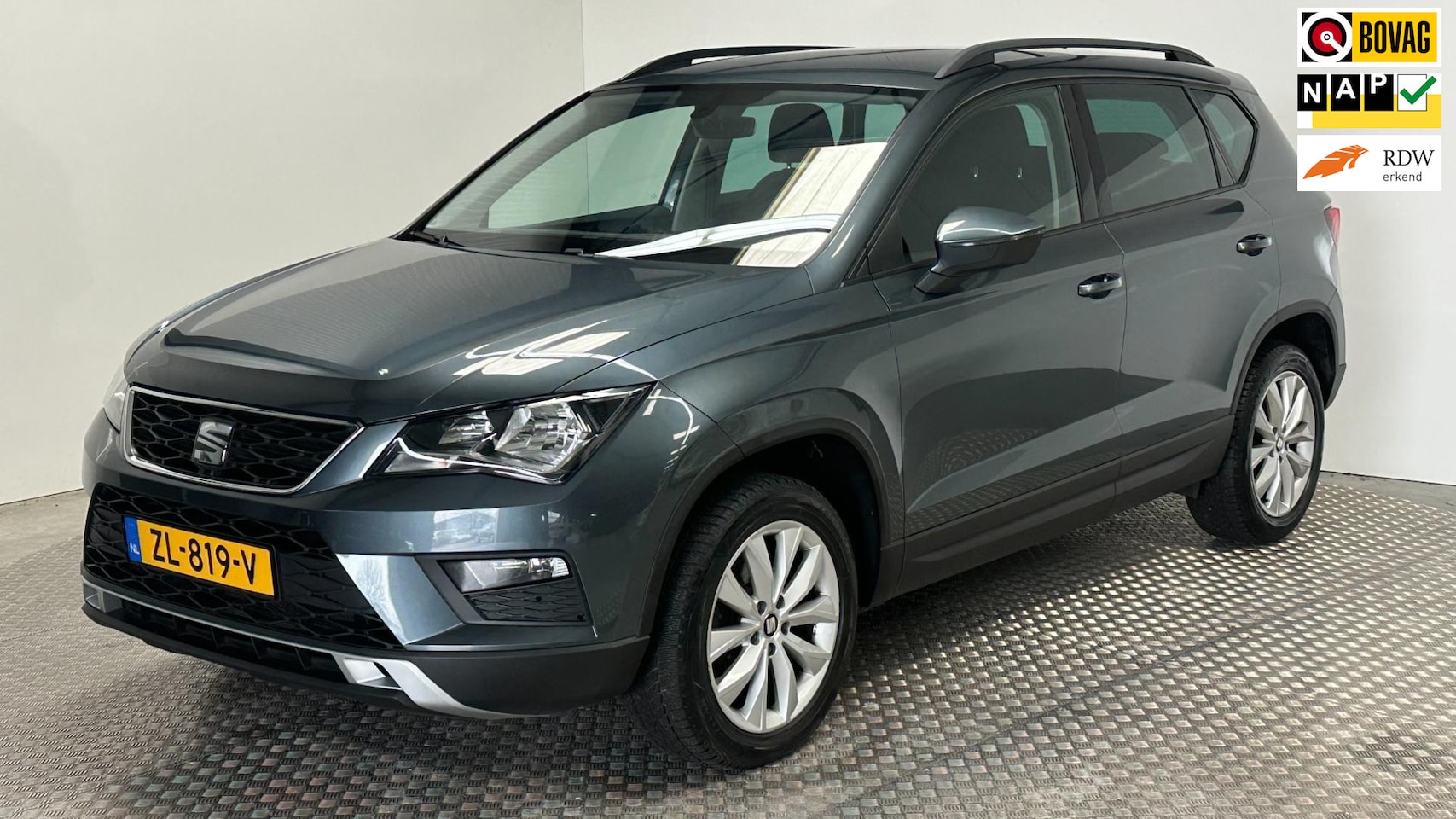 Seat Ateca - 1.5 TSI Style Automaat benzine navigatie camere parkeersensoren cruisecontrole trekhaak - AutoWereld.nl