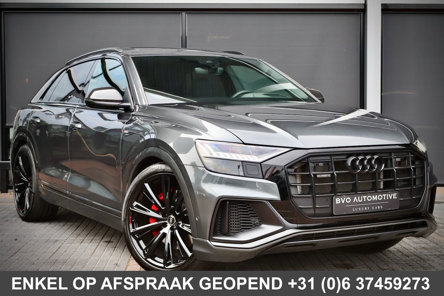 Audi Q8 - 60 TFSIe S Competition Carbon Pano ACC Matrix SoftClose HeadUp Keyless Massage B&O - AutoWereld.nl