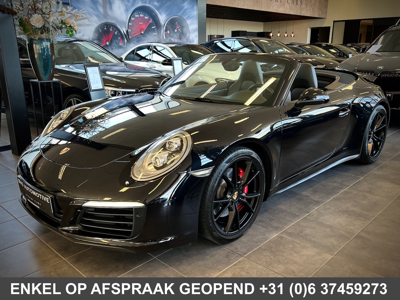 Porsche 911 Cabrio - 3.0 Carrera 4S 420PK ACC PDLS+ PDK Sport Chrono Sportuitlaat - AutoWereld.nl