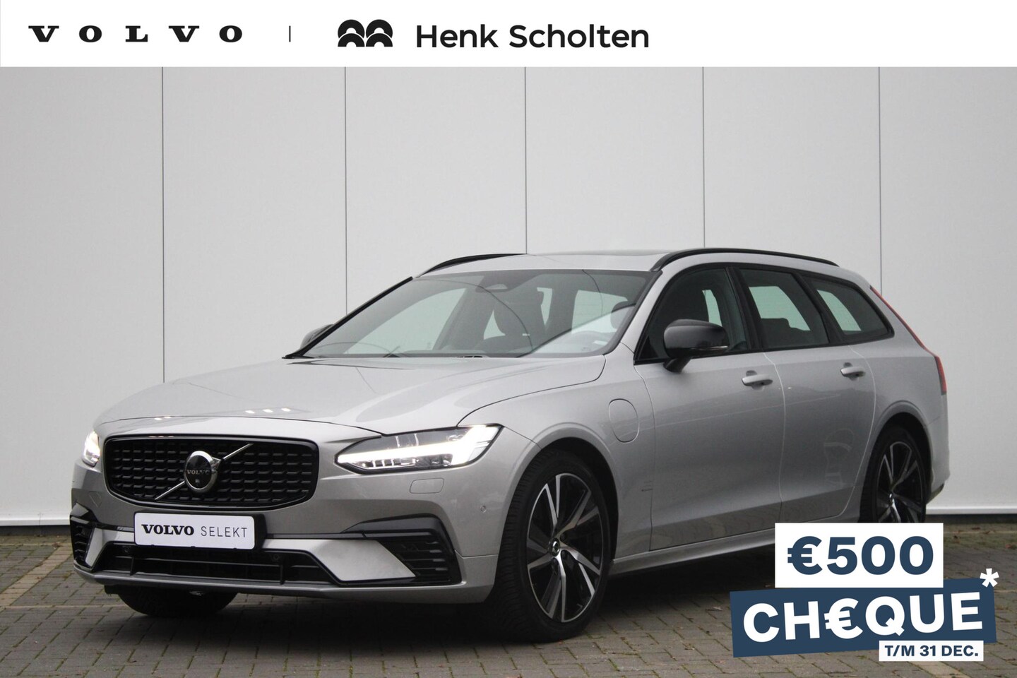 Volvo V90 - T6 AUT8 350PK Ultimate Dark, Luchtvering, Bowers & Wilkins High End Audio, 360 Graden Came - AutoWereld.nl