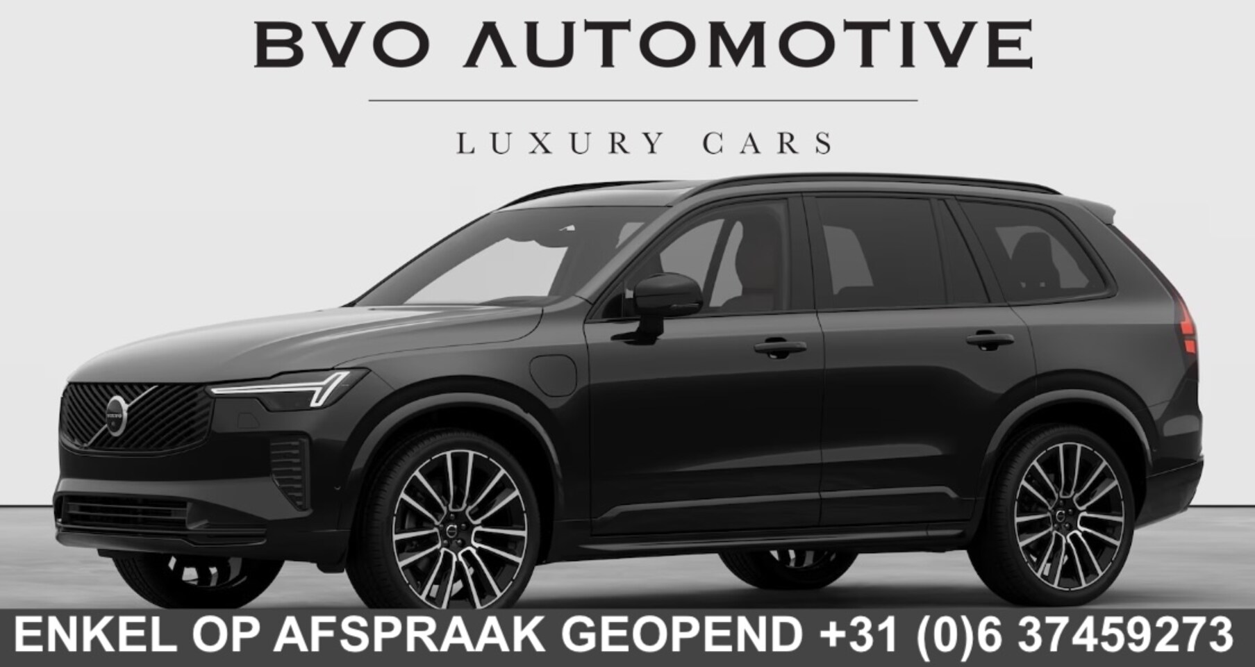 Volvo XC90 - 2.0 T8 AWD Ultra Dark B&W Massage Luchtvering 22Inch Trekhaak PHEV - AutoWereld.nl