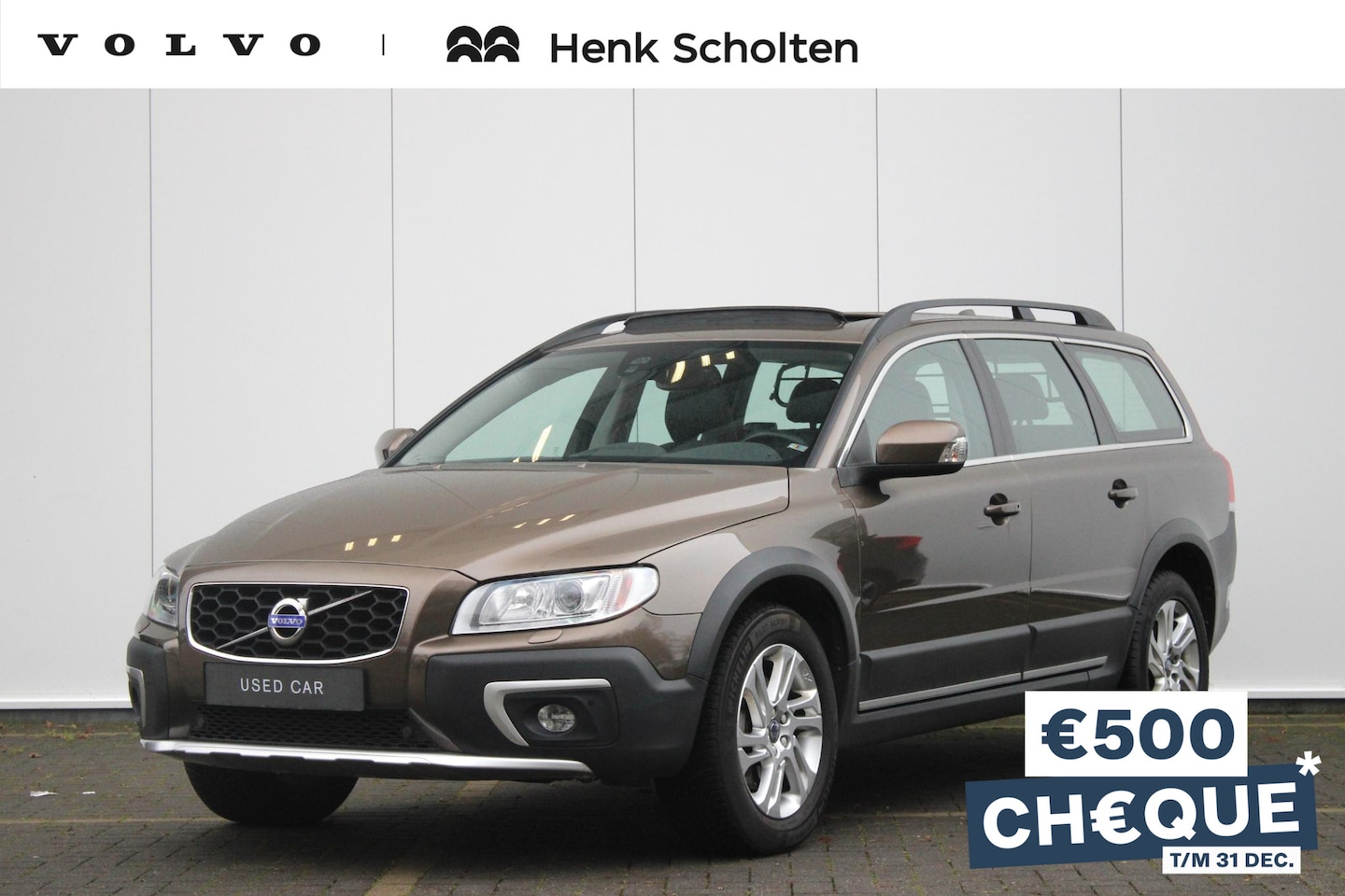 Volvo XC70 - 2.4 D4 180PK Polar+ Standkachel, Schuif-Kanteldak, Lederen Bekleding, Stoelverwarming, Ele - AutoWereld.nl