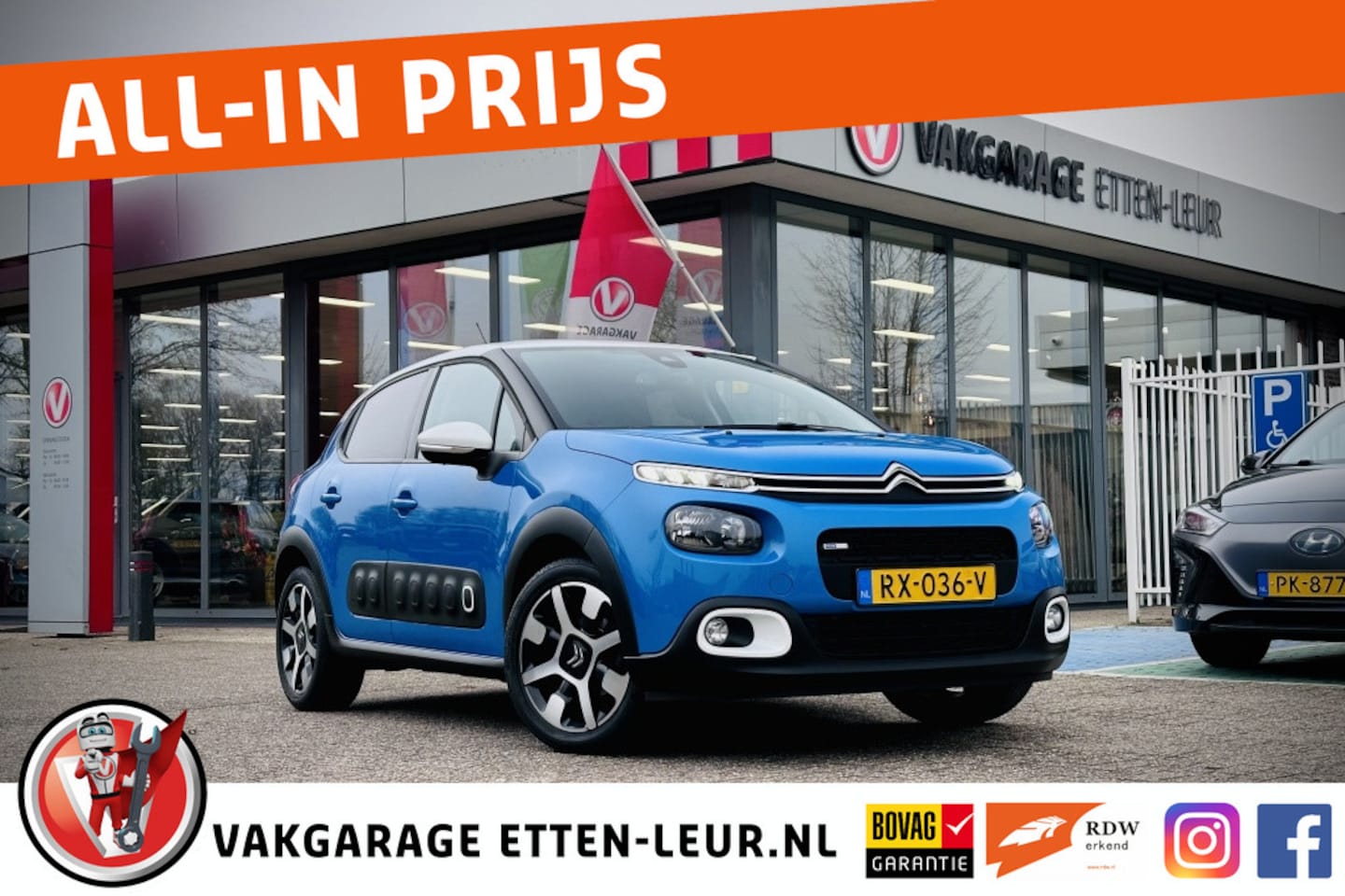 Citroën C3 - 1.2 PureTech Shine / CAMERA / CLIMATE CONTROL - AutoWereld.nl