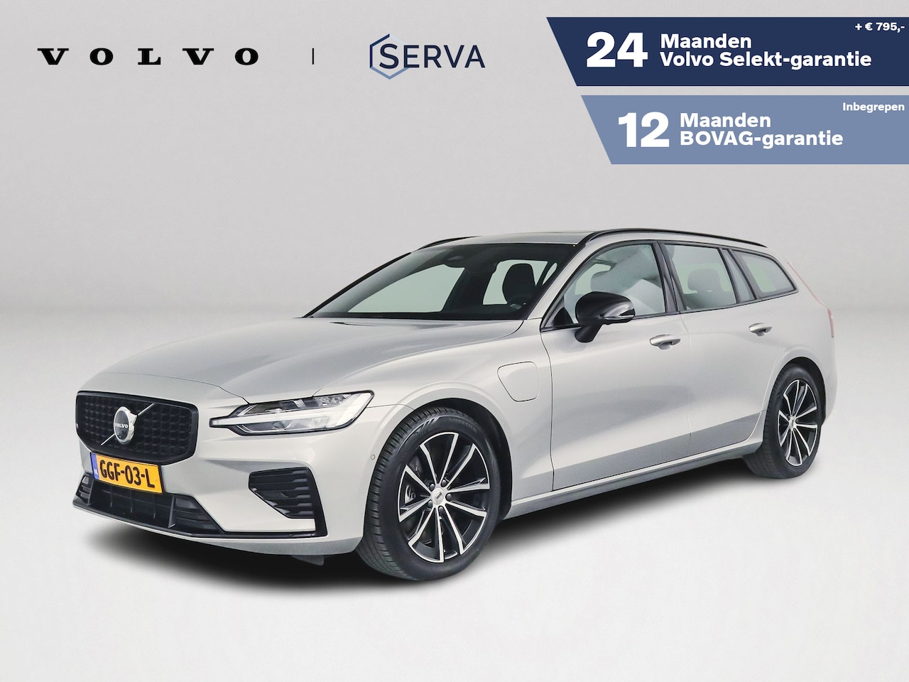 Volvo V60 - T6 Recharge Aut. AWD Plus Dark | Panoramadak | 360º camera | Harman Kardon | Trekhaak - AutoWereld.nl