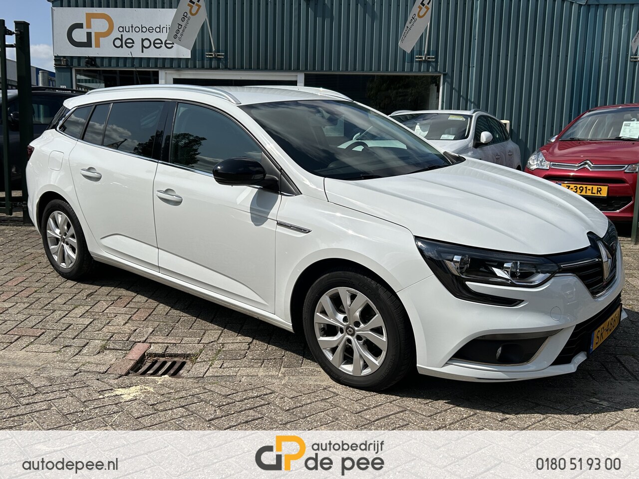 Renault Mégane Estate - 1.3 TCe Limited GARANTIE/INCL.BTW/CLIMA/CRUISE/NAVI/LICHTM./BLUET./TREKH. rijklaarprijs! - AutoWereld.nl