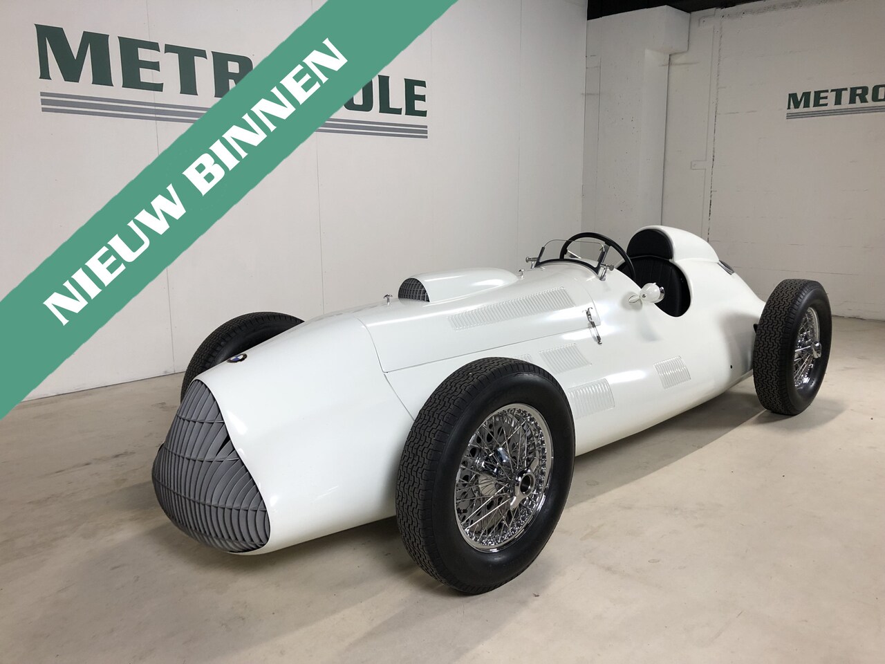 BMW 2-Serie - 328 Formel Rennwagen Der weiße Traum 1950 M0928 - AutoWereld.nl