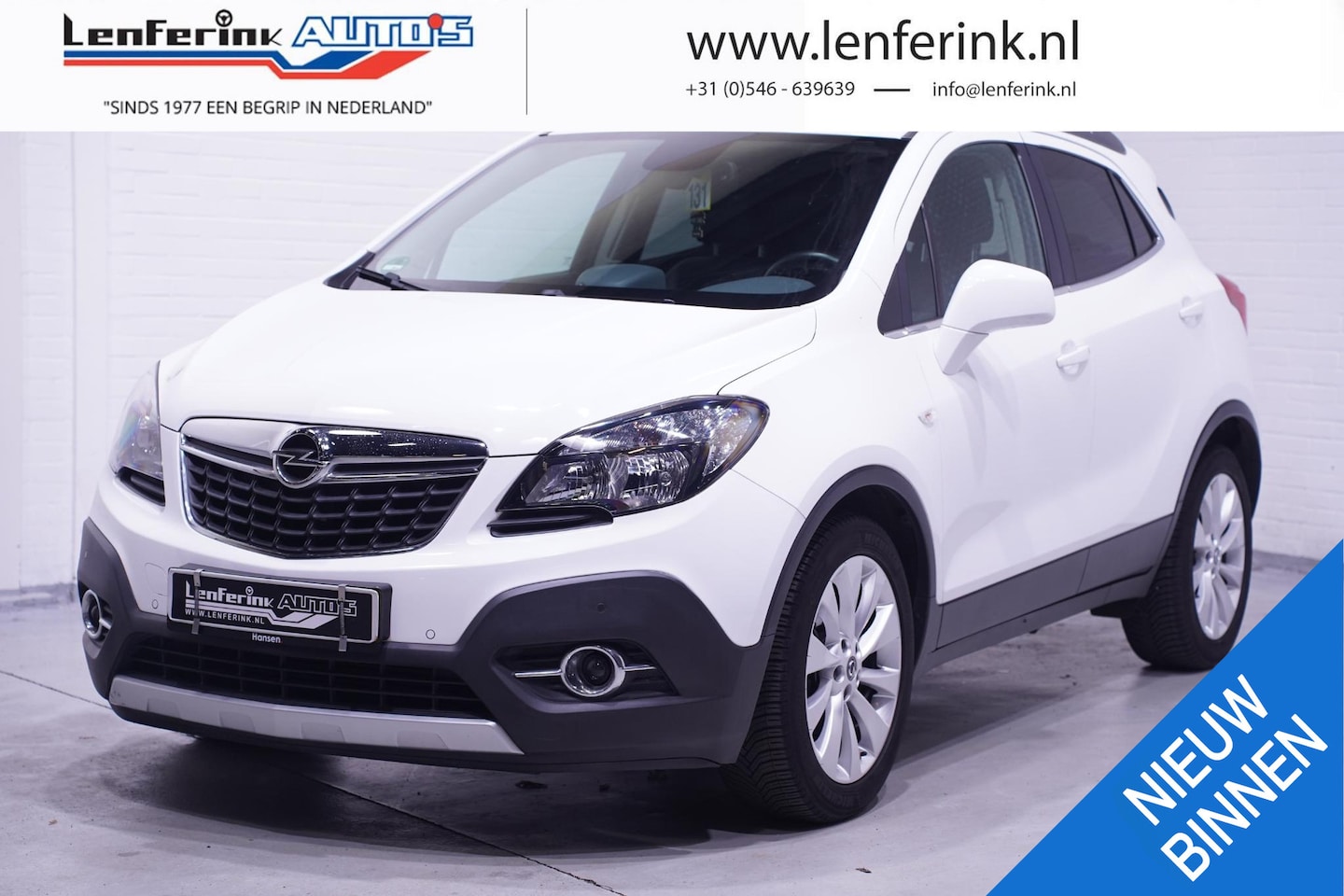 Opel Mokka - 1.4 T Cosmo Clima Navi Leder Winterpakket Camera PDC v+a - AutoWereld.nl