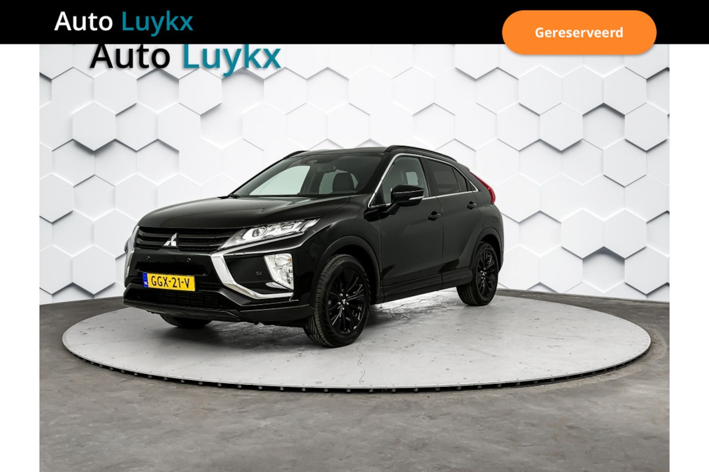 Mitsubishi Eclipse Cross - 1.5 DI-T Black Edition | 18'' Zwarte L.M. Velgen | Lederen Bekleding | Parkeercamera - AutoWereld.nl