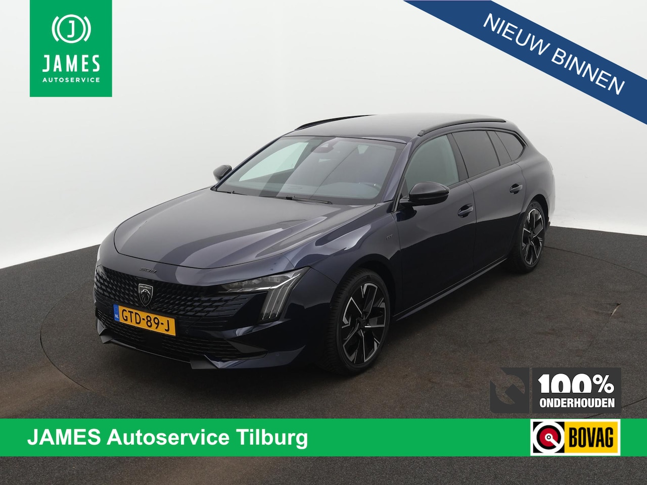 Peugeot 508 SW - 1.2 PureTech 130 GT LUXE-LEER LED AD-CRUISE SFEERVERLICHTING - AutoWereld.nl