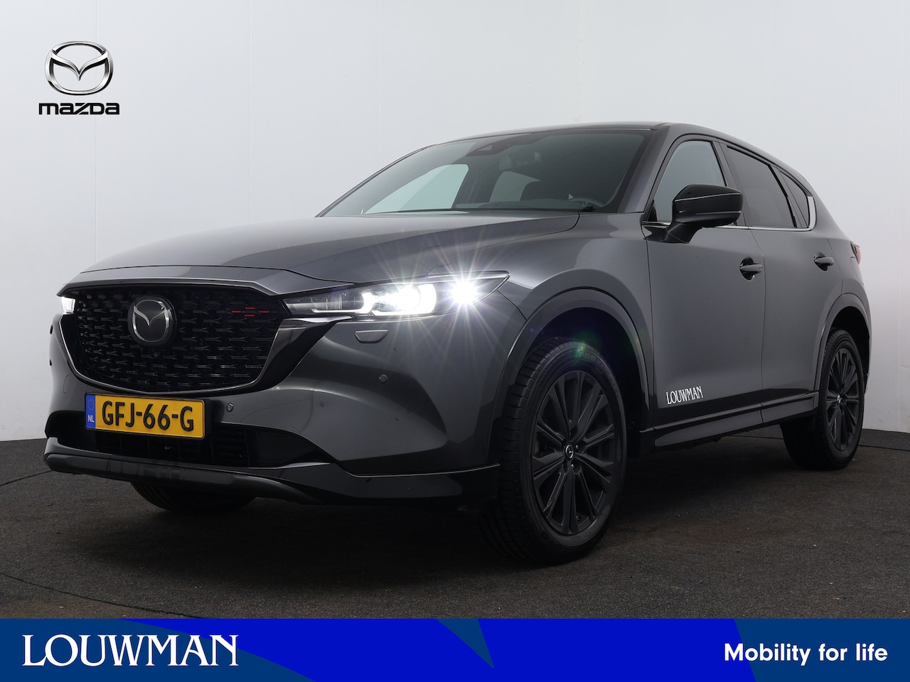 Mazda CX-5 - 2.0 e-SkyActiv-G M Hybrid 165 Homura | Black Comfort pakket | Leder | Navigatie | Elektr. - AutoWereld.nl