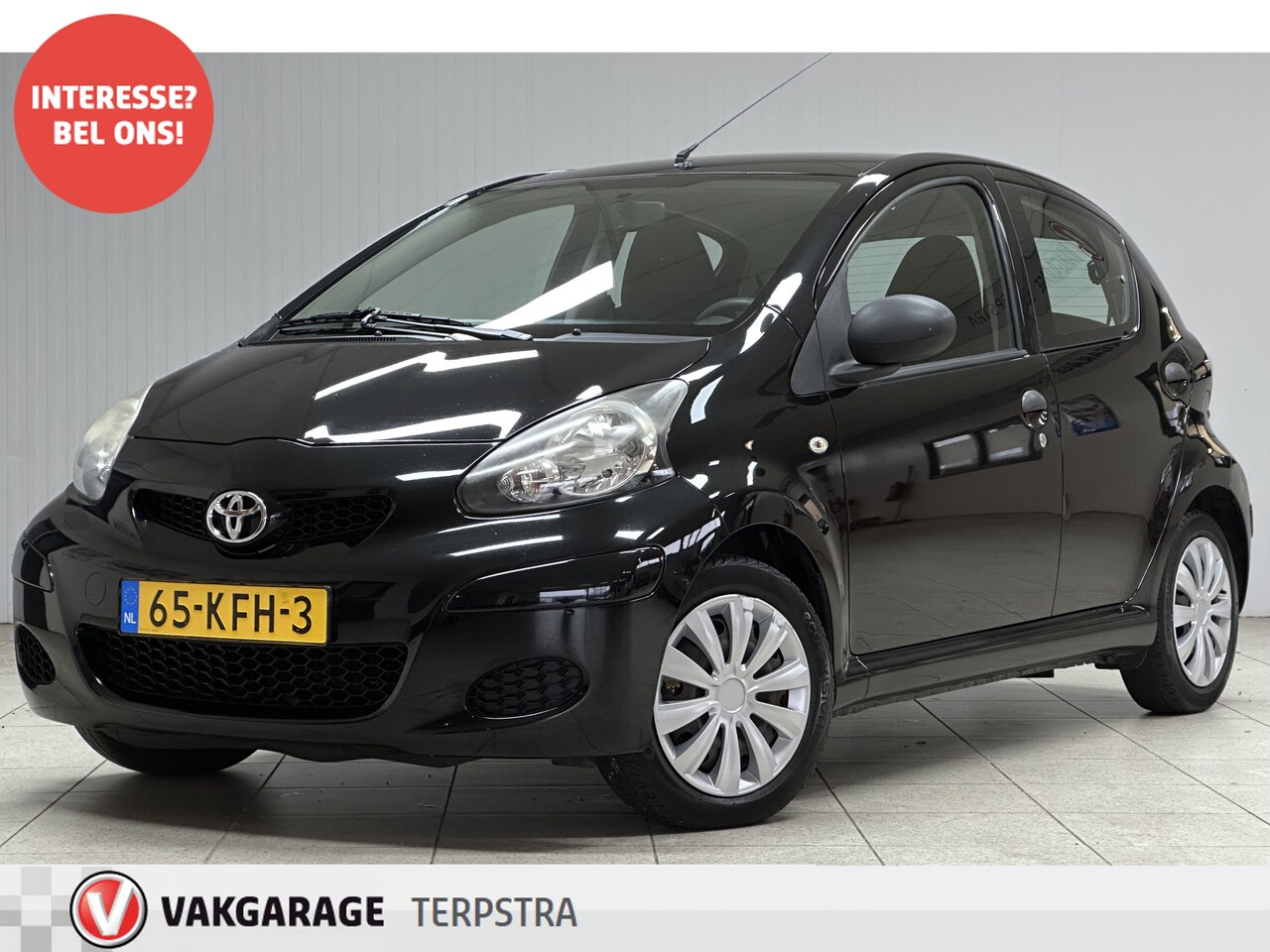 Toyota Aygo - 1.0-12V Access/ TREKHAAK!/ 5-Drs/ Stuurbekr./ Bumpers in kleur/ Airbags/ Radio-CD AUX/ Get - AutoWereld.nl