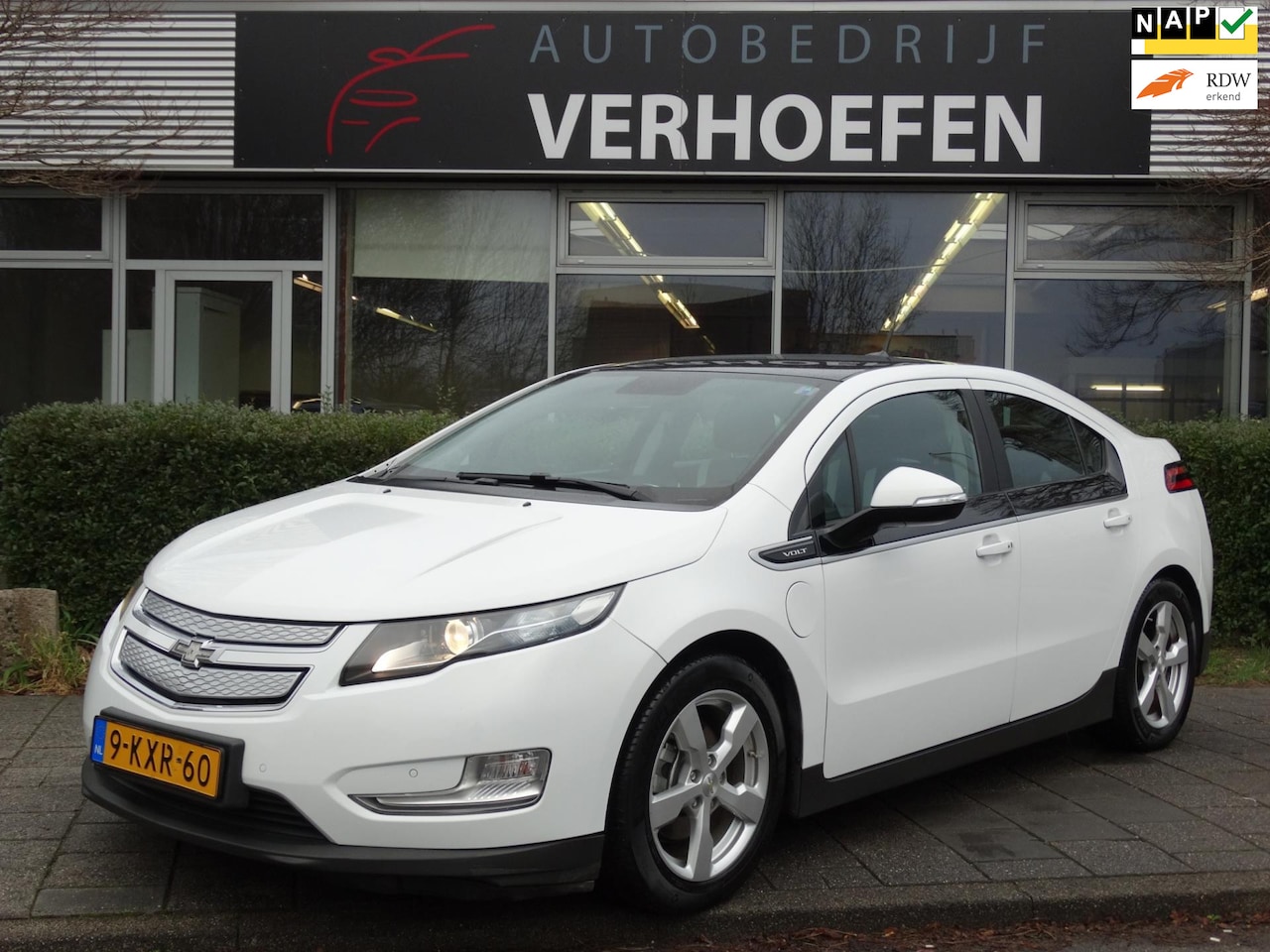 Chevrolet Volt - 1.4 LT - ZWART LEDER - STOEL VERW - CRUISE / CLIMATE CONTR - VOL DEALER ONDERHOUDEN ! - AutoWereld.nl