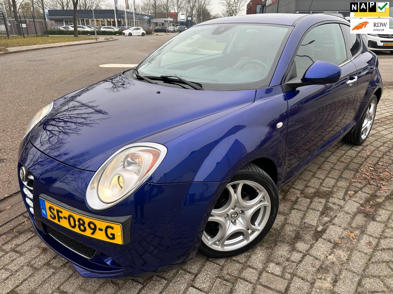 Alfa Romeo MiTo - 1.4 T TURBO PROGRESSION 135PK AUTOMAAT LEER NAVI VOL-LUXE - AutoWereld.nl