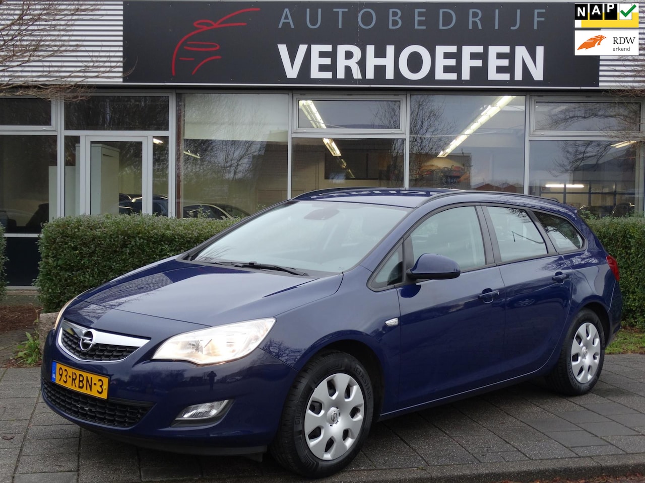 Opel Astra Sports Tourer - 1.4 Turbo Edition - VOL OPEL ONDERHOUDEN - CLIMATE / CRUISE CONTR - BOEKEJN 2 SLEUTELS . - AutoWereld.nl