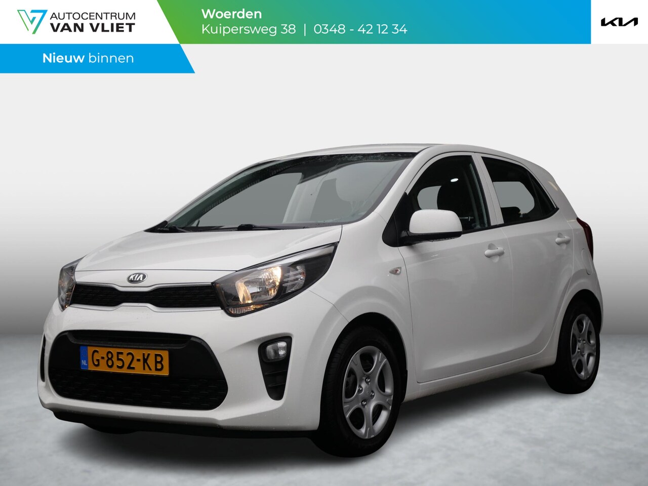 Kia Picanto - 1.0 MPi ComfortPlusLine | Cruise | Carplay | Airco | Armsteun | - AutoWereld.nl