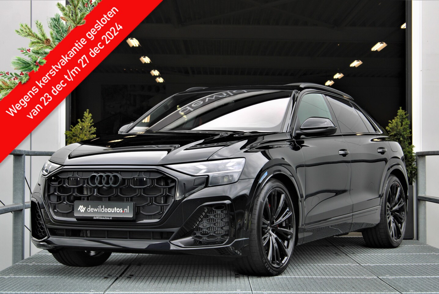 Audi Q8 - 55 TFSI e quattro S-line 394pk Pano RS-seats B&O Massage Head-up Trekhaak SoftClose - AutoWereld.nl