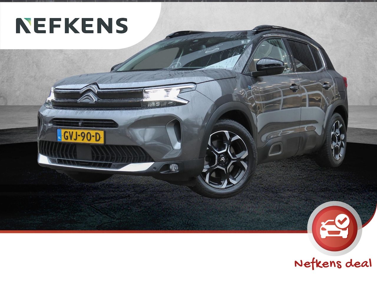 Citroën C5 Aircross - 1.6 225pk Plug-in Hybrid Shine | Schuif-/Kanteldak | Stoelverwarming | 360° Camera - AutoWereld.nl