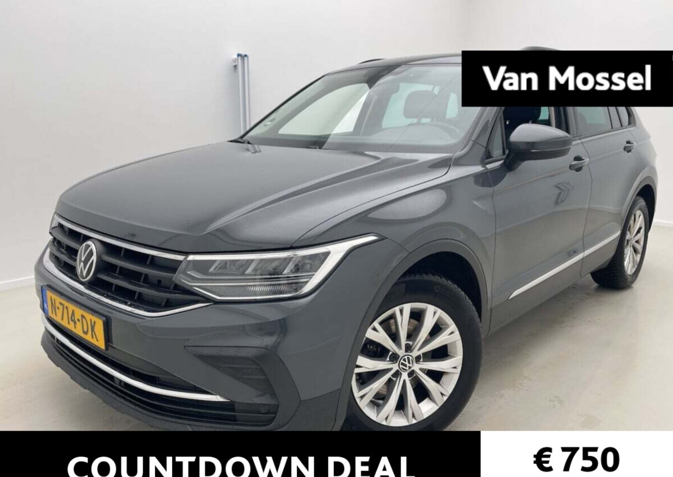 Volkswagen Tiguan - 1.5 TSI Life 150 PK | Automaat | Navigatie | Parkeersensoren | Adaptive Cruise Control | C - AutoWereld.nl