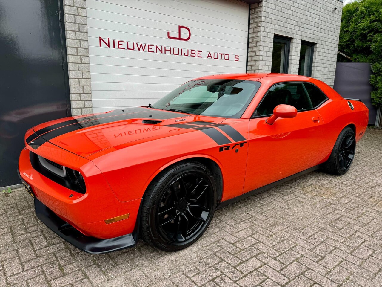 Dodge Challenger - 5.7 V8 handbak! 107.447km, 20 inch, xenon, leder, sportuitlaat! - AutoWereld.nl