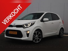 Kia Picanto - 1.0 CVVT Design Edition Lederen Bekleding Navigatie Camera Clima Cruise Carplay Android 16