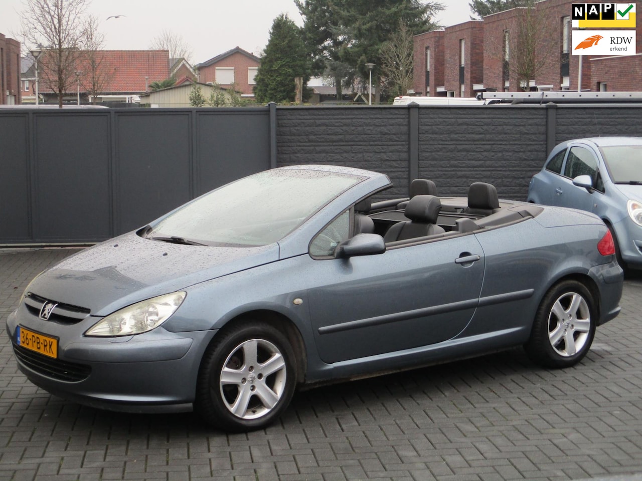 Peugeot 307 CC - 1.6-16V LEER AIRCO ORG NL 170 dkm !! - AutoWereld.nl