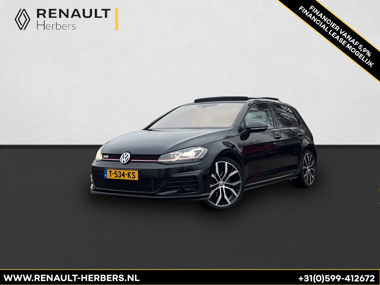 Volkswagen Golf - 2.0 TSI GTI Performance AUTOMAAT / ADAPT CRUISE / PANO / KEYLESS - AutoWereld.nl