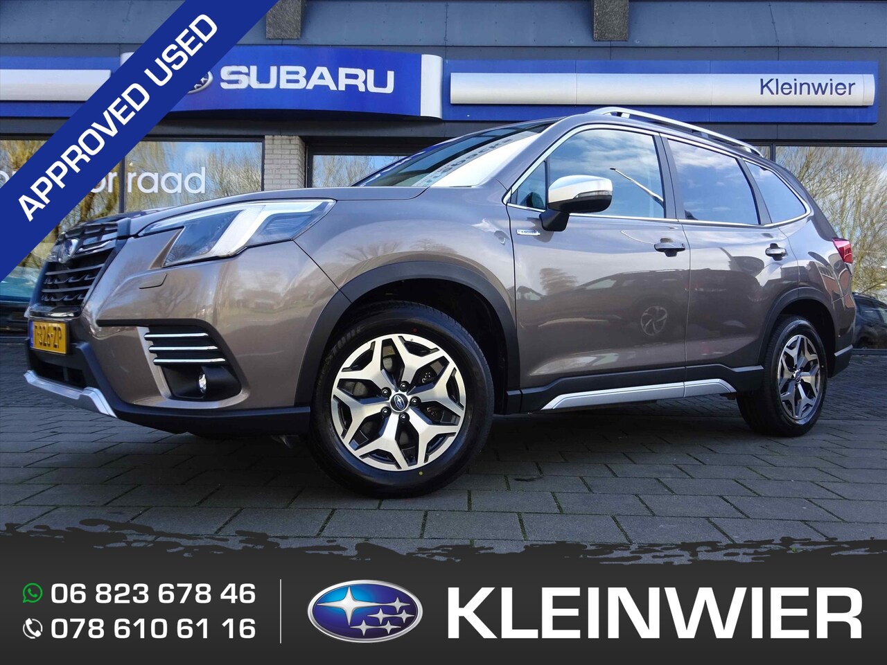 Subaru Forester - 2.0i e-BOXER 150pk CVT Luxury | Navi | Trekhaak | elekt. bed. achterklep | SRH | LED - AutoWereld.nl