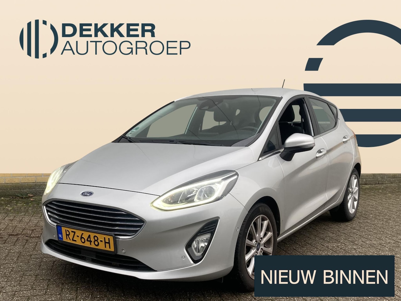 Ford Fiesta - 1.0 EcoBoost 100pk Titanium-navi-B&O - AutoWereld.nl