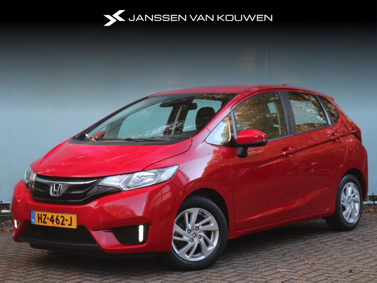 Honda Jazz - 1.3 i-VTEC Comfort / Navigatie / Parkeersensoren vóór & achter / Stoelverwarming - AutoWereld.nl