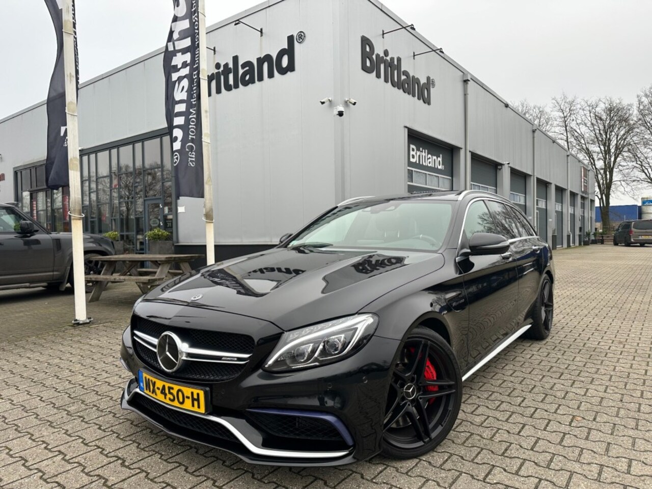 Mercedes-Benz C-klasse - AMG C63 S 510pk bj2015 *Pano *Adaptive *Burmester *Head-up - AutoWereld.nl