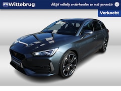 CUPRA Leon Sportstourer - 1.4 e-Hybrid 245pk Black Edition DSG AUTOMAAT / Panorama dak / Zwart Lederen interieur / S