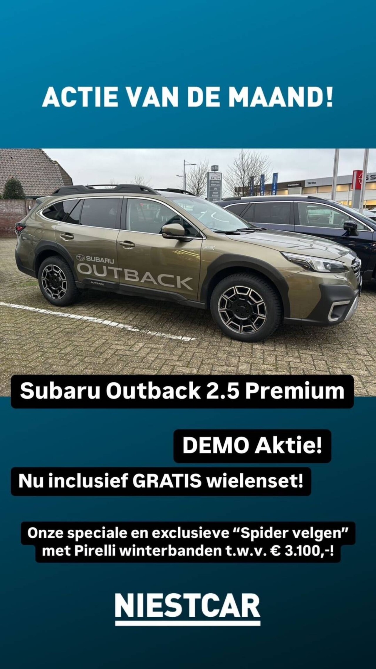 Subaru Outback - 2.5i 50Yr Edition Eye-Sight / Navigatie / Apple Carplay en android auto - AutoWereld.nl