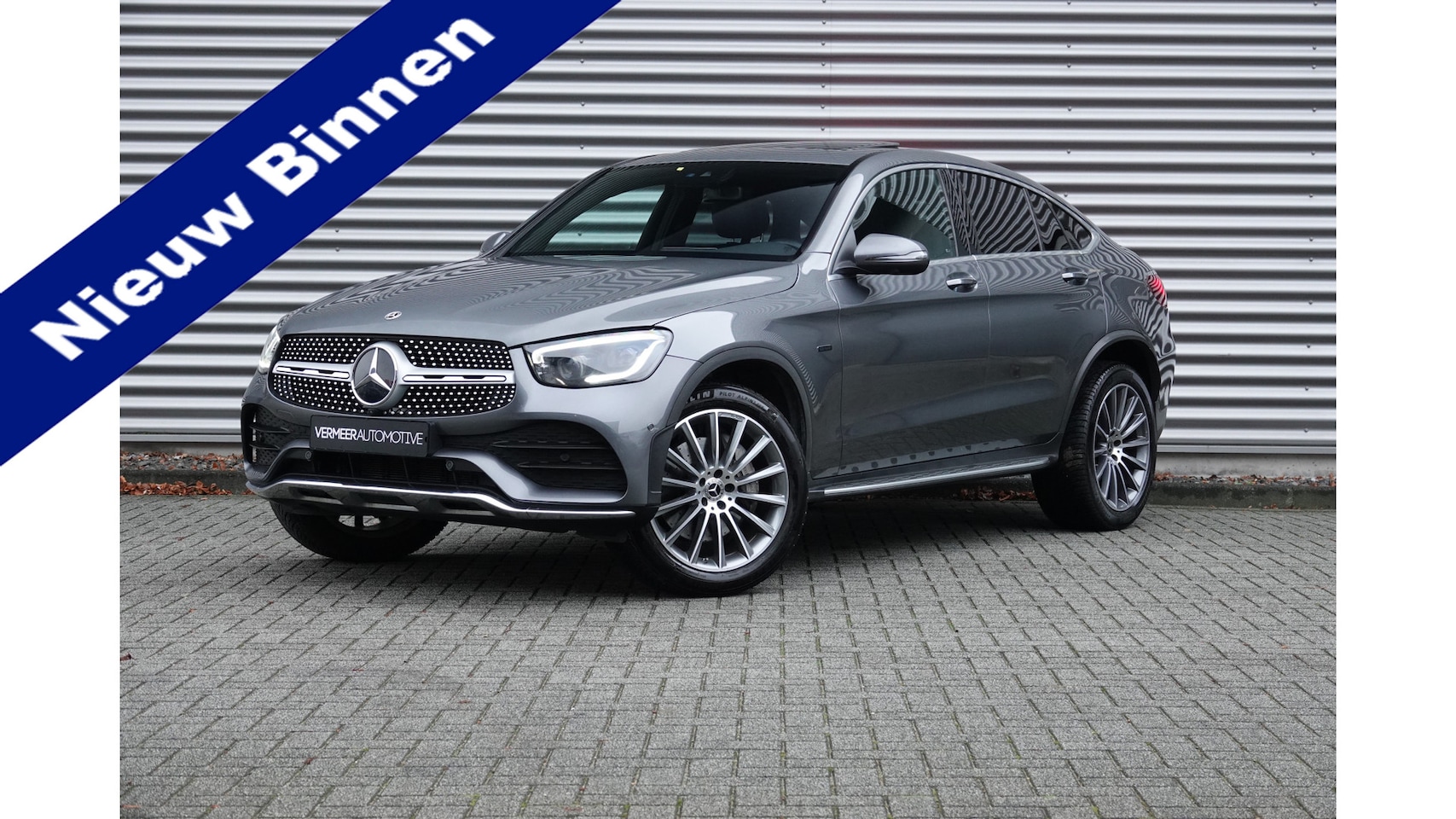 Mercedes-Benz GLC-klasse Coupé - 300e 4MATIC Premium Plus | Schuifdak | Memory | Burmester | 360 Cam | - AutoWereld.nl