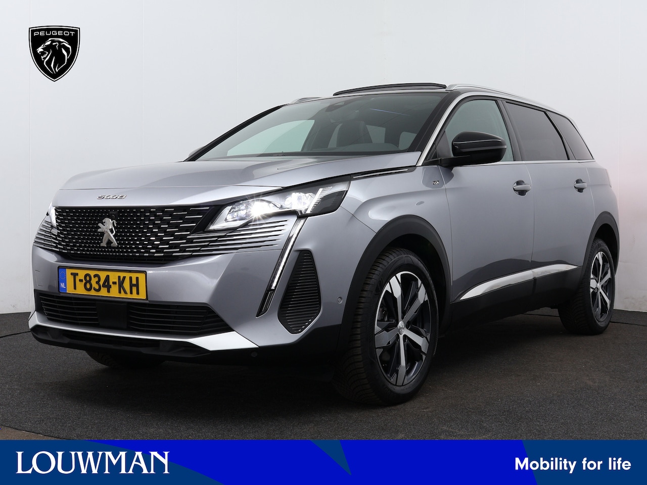 Peugeot 5008 - 1.2 PureTech GT | Panoramadak | Elektrische Kofferklep | Adapt. Cruise Control | - AutoWereld.nl