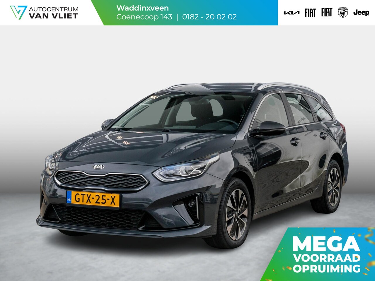 Kia Cee'd Sportswagon - Ceed 1.6 GDI PHEV DynamicPlusLine Edition Navigatie l stoel en stuurwiel verwarming l - AutoWereld.nl