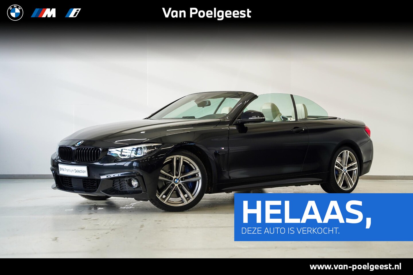 BMW 4-serie Cabrio - 430i High Executive M Sportpakket Aut. - AutoWereld.nl