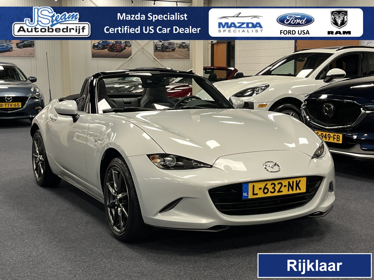 Mazda MX-5 - ND Roadster 2.0 SkyActiv-G 160PK GT-M Bose Sportspack Recaro PDC Apple CarPlay - AutoWereld.nl