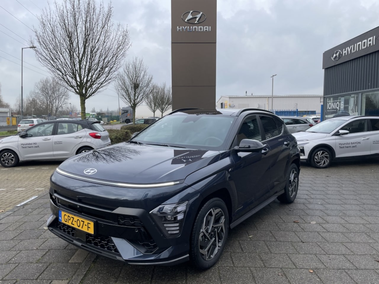 Hyundai Kona - 1.6 GDI HEV N Line Sky*RIJKLAARPRIJS* - AutoWereld.nl