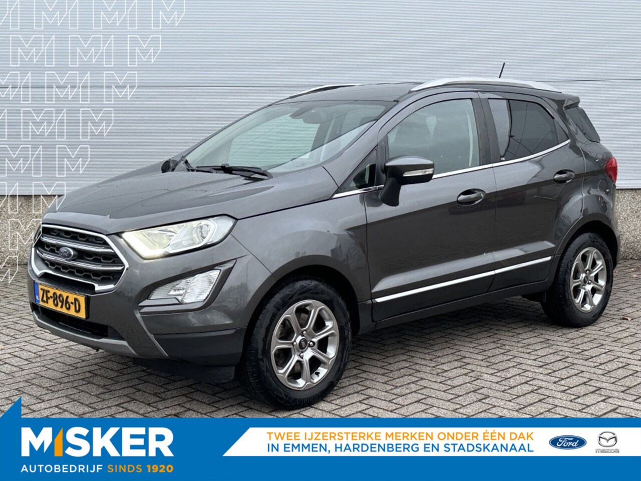 Ford EcoSport - 1.0 EB Titanium, navi, trekhaak - AutoWereld.nl