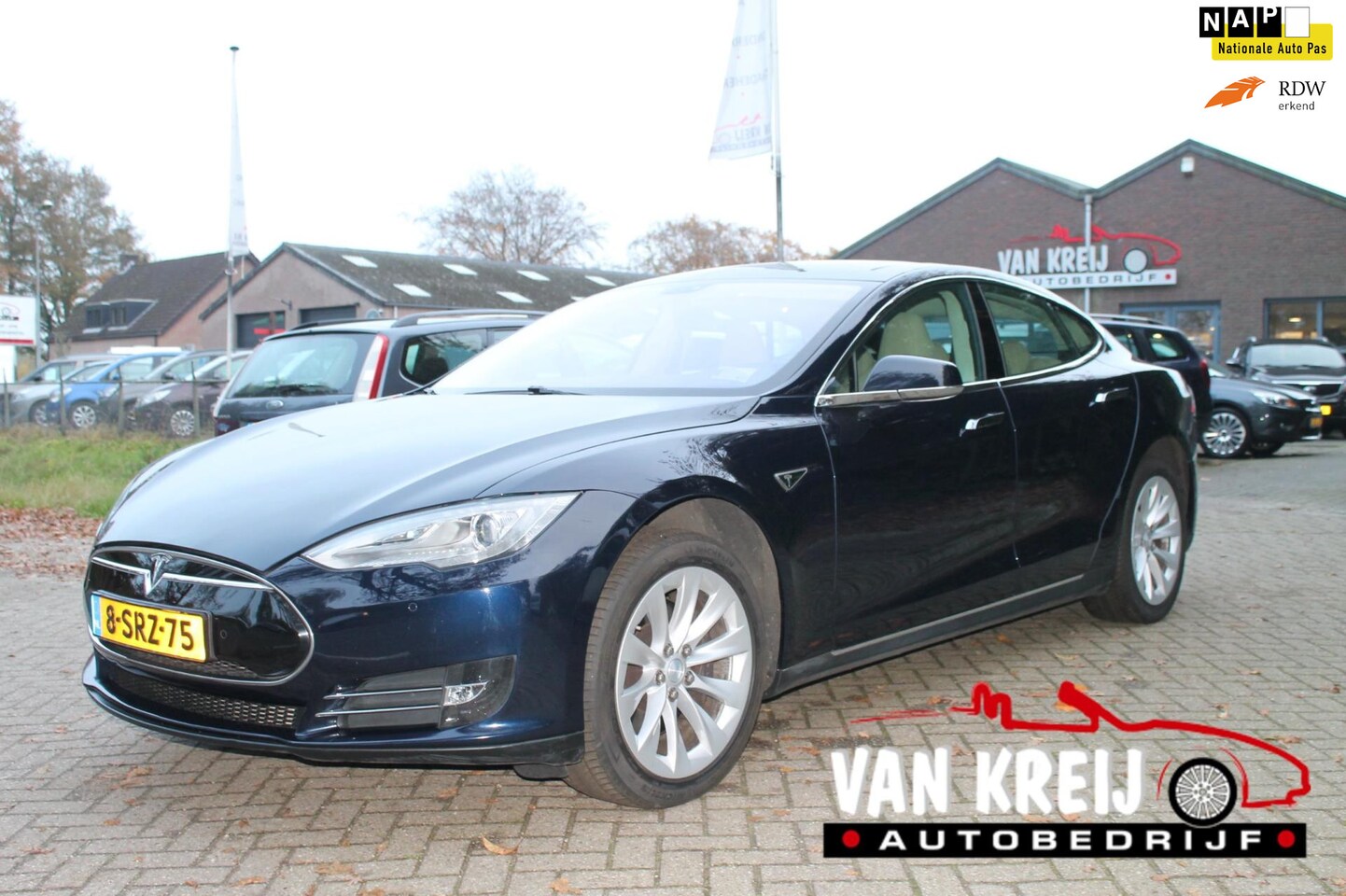 Tesla Model S - 85 Performance, Leder, Navi, Camera, Panorama - AutoWereld.nl