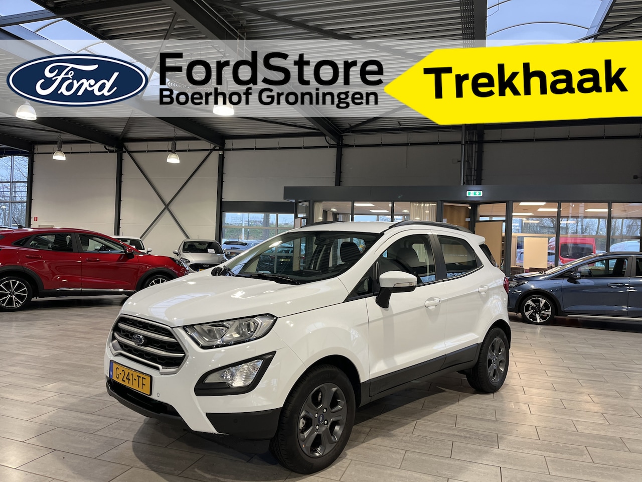 Ford EcoSport - EcoBoost 125PK Trend Ultimate | Trekhaak | Cruise control | Navi | Airco | Hoogzitter - AutoWereld.nl