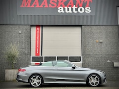 Mercedes-Benz C-klasse Cabrio - C200 / AMG Line / Leder / Airscarf / Alarm / Camera / 100% Mercedes serviced / SELENITE GR