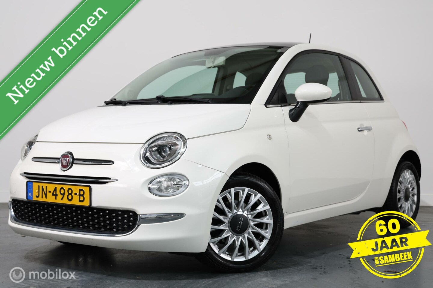 Fiat 500 - 0.9 TwinAir Turbo Lounge - PANO - AIRCO - NAVI - AutoWereld.nl