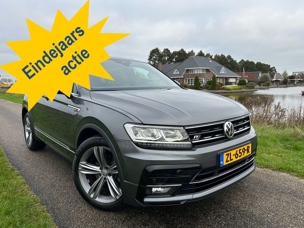 Volkswagen Tiguan - 1.5 TSI Highline R-Line Virtual cockpit / Led / Nieuwstaat! - AutoWereld.nl