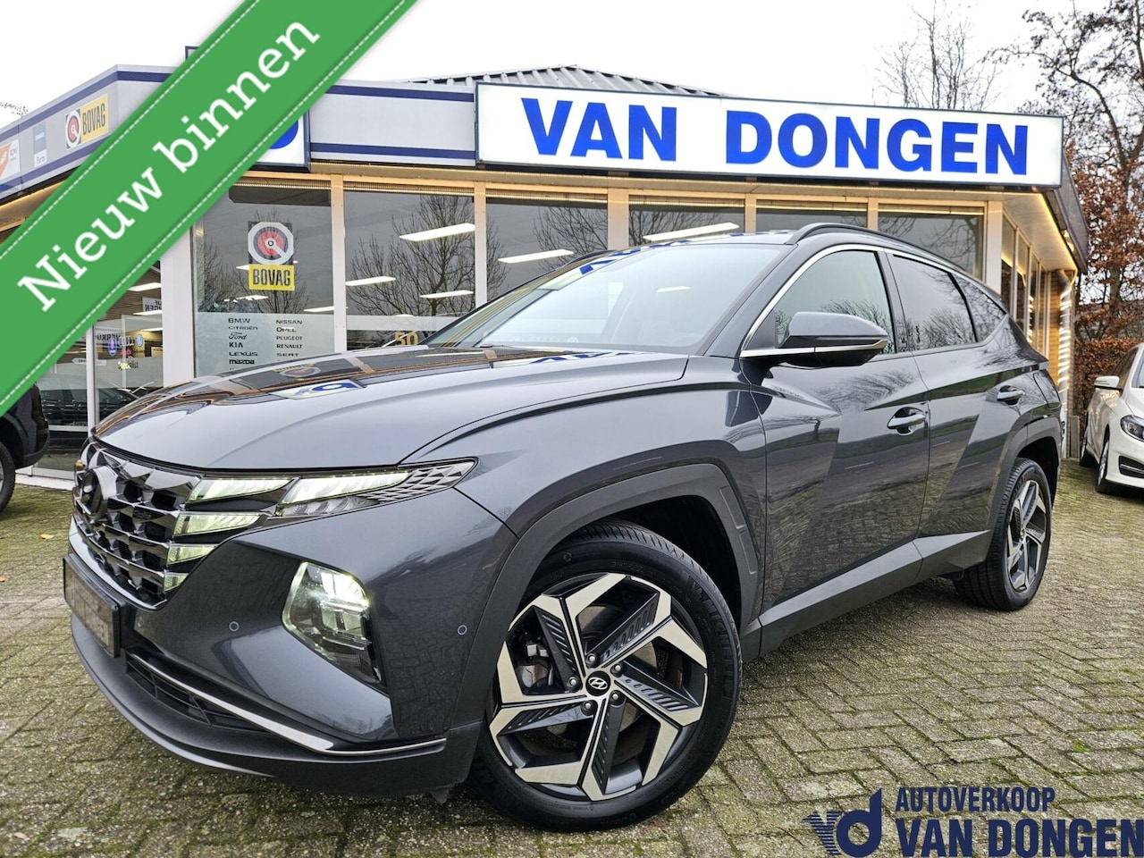 Hyundai Tucson - 1.6 T-GDI HEV Premium | Full Hybrid 230 PK | Leder / 19" / Navi - AutoWereld.nl