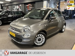 Fiat 500 C - 0.9 TwinAir Turbo Lounge, leer, navi, mf stuur, boeken