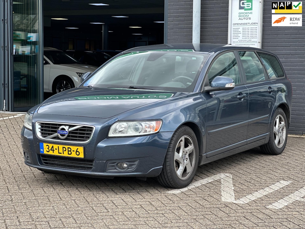 Volvo V50 - 1.6 D2 Sport/2E EIG/AIRCO/KM 187.000 NAP/NETTE STAAT!! - AutoWereld.nl