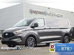 Ford Transit Custom - 320 2.0TDCI 170pk L2H1 Trend DC | 4x4 | AWD | L+R Zijdeur | Stoel + Stuurverwarming | Keyl